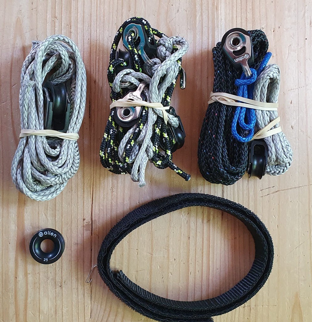 Pack complet "Race" sans foc et hâle-bas, RS Feva