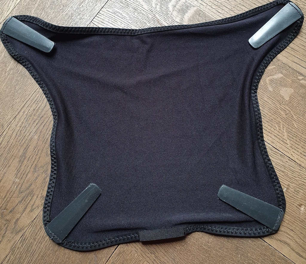 Impact Vest Back Sleeve, Black, XL-XXL