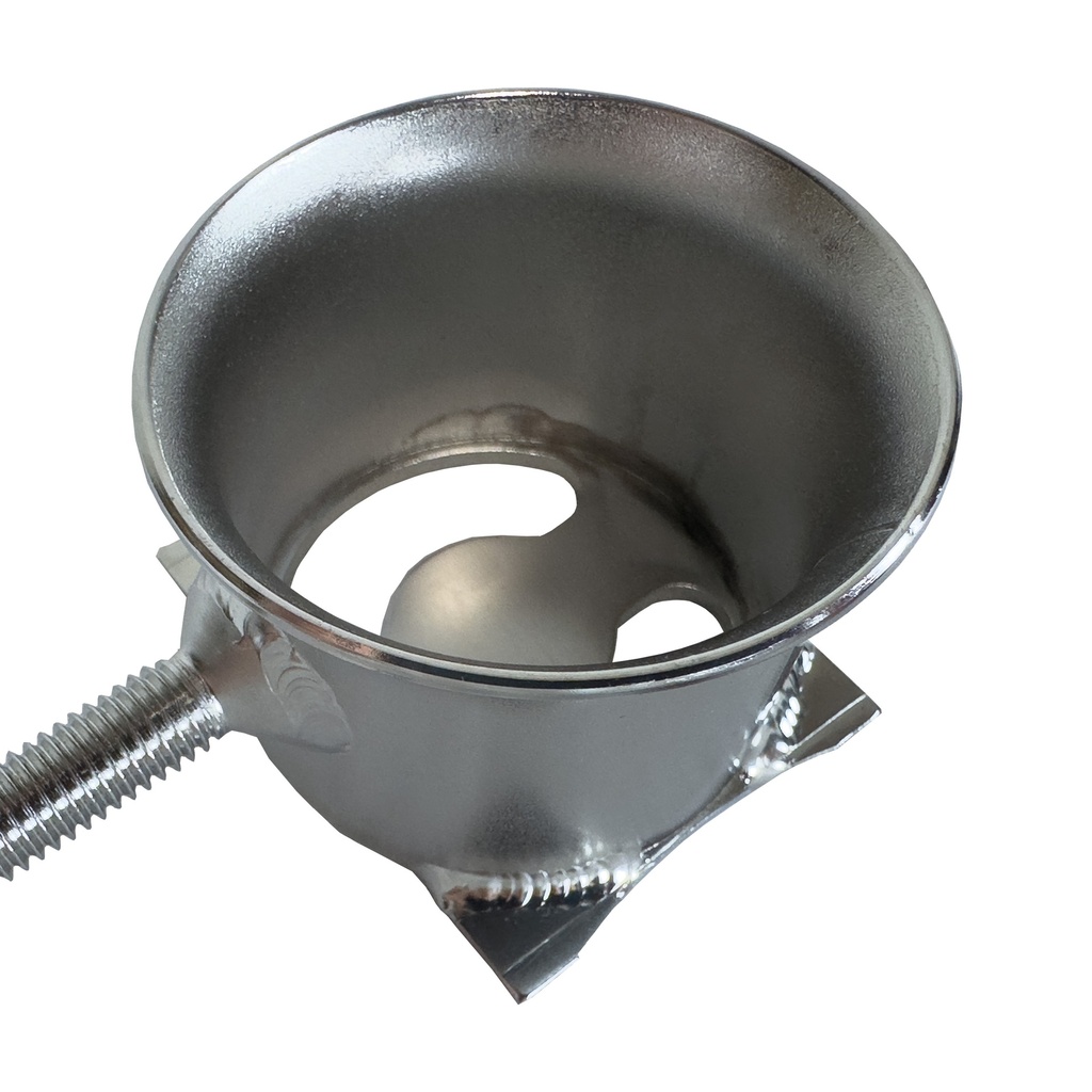 Plaque avec cuvette pour pied de mât ajustable - version Racing