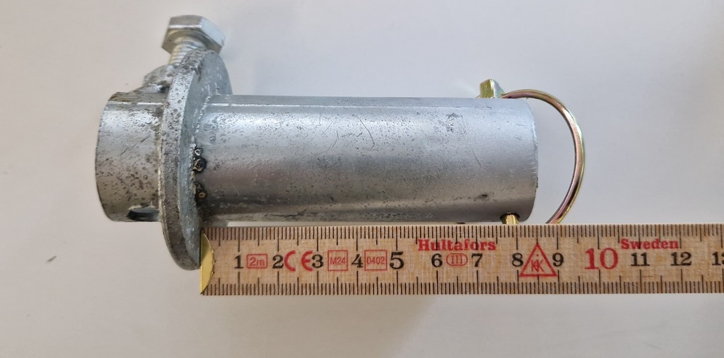 Rallonge d'axe pour chariot de mise à l'eau, la paire