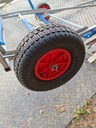 Rallonge d'axe pour chariot de mise à l'eau, la paire