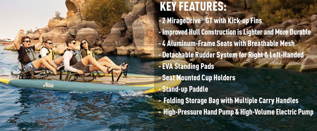 Kayak Hobie Mirage iTrek Fiesta