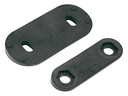 Supports inclinés 11° pour taquets coinceurs C-Cleat, T-Cleat et A-Cleat pour RF5410 38mm noir