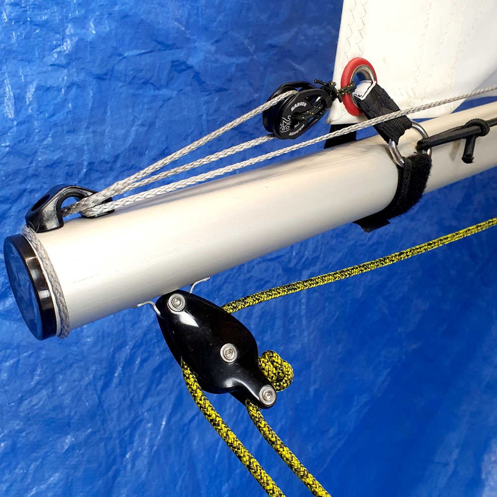 Base de grand-voile DB-Racing avec poulie Harken pour Laser Radial - MK2/ILCA 6 - 7