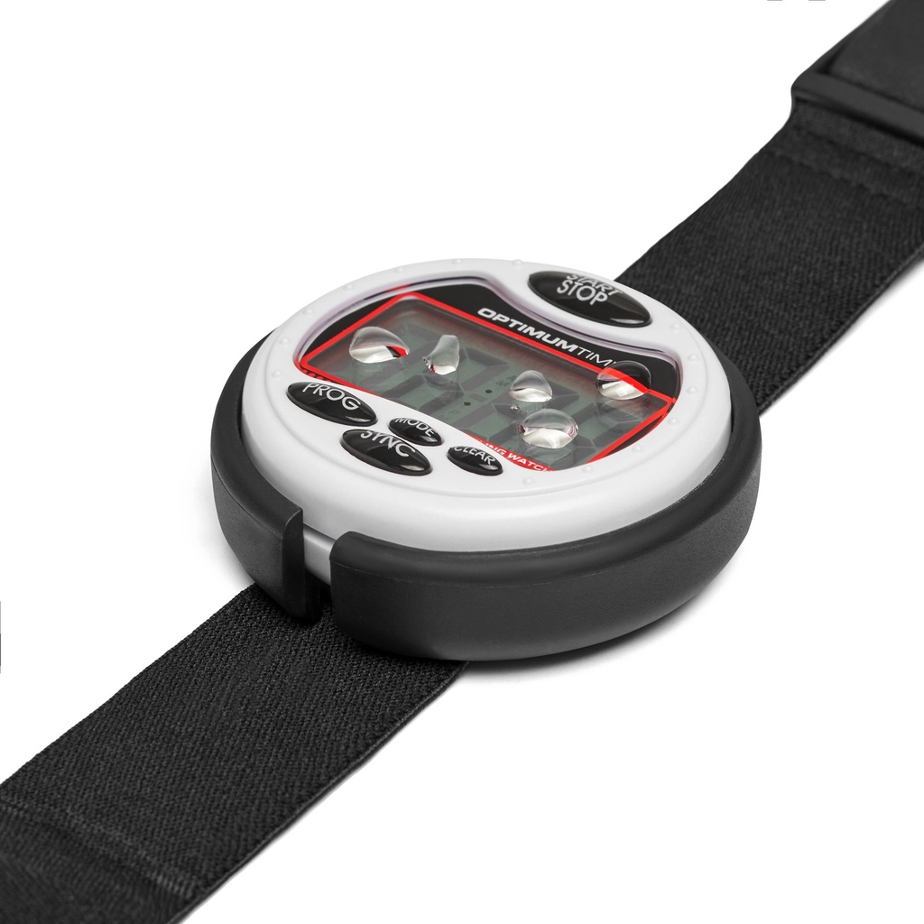 Montre de régate Optimum, série 3, blanc