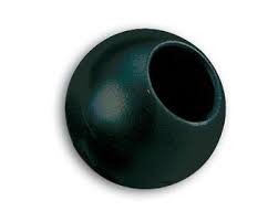 [A222BLACK] Boule d'arrêt, 5mm, noir