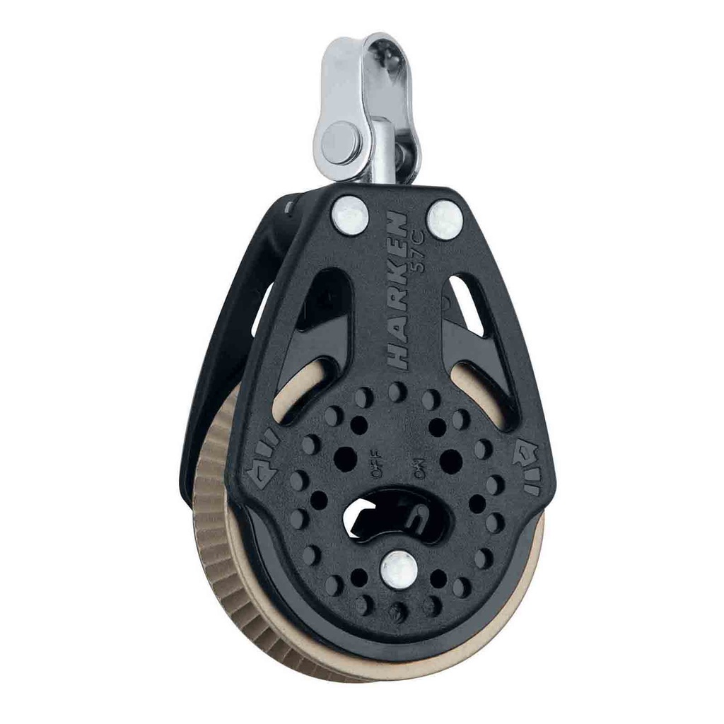 [HK2166] Poulie Carbo 57 mm Ratchet 1.5 x Grip