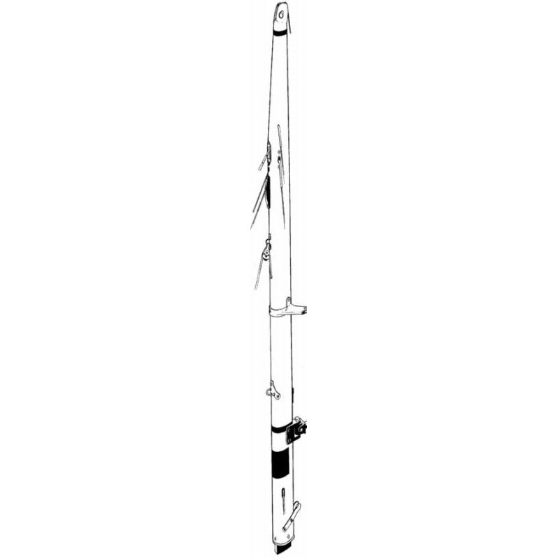 [ISP520D] Gréement performance complet pour Mât 470 Superspars