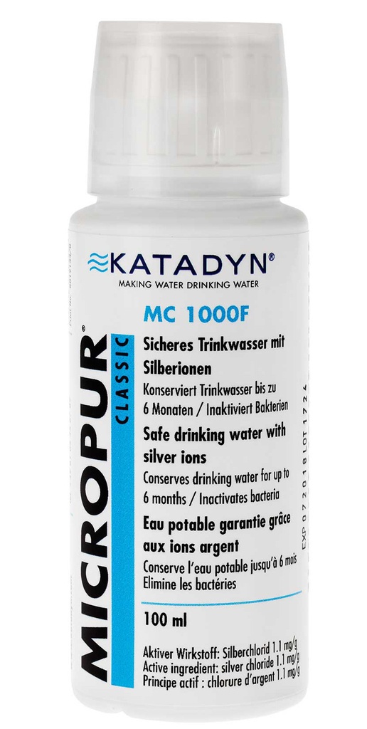 [MP540] Micropur Classic Flüssig MC 1000F, 100 ml = 1000l