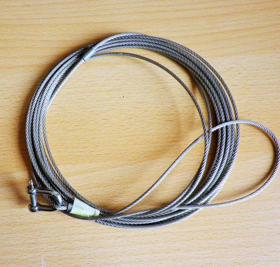 49er Jib wire halyard