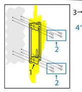 Allen one piece pintle and gudgeon plate