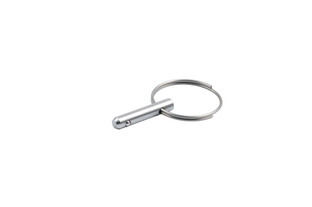 Pin fast with ring split stainless steel 5mm x 26.5mm