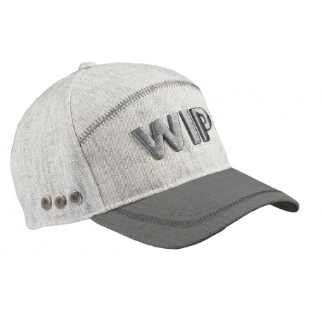 [F CAWIP12222,LIGHTGREY] Kappe Wip Wear hell grau