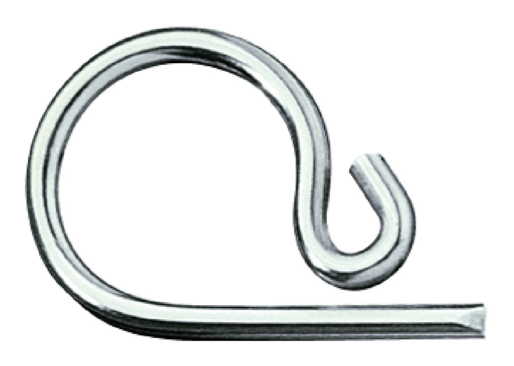 Retaining clip stainless steel, wire 2,8mm