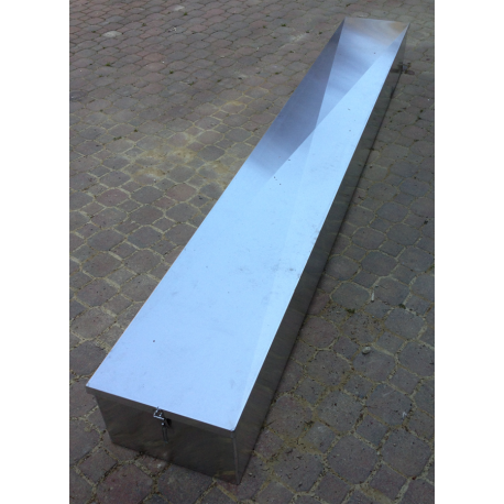 Box aluminium 290 cm x 40 cm x 30 cm