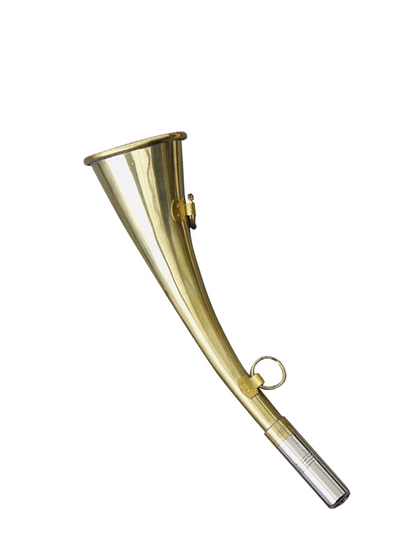 Corne de Brume En Laiton, 22 cm