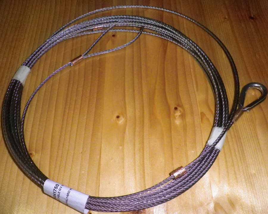 Main Halyard Wire Advance