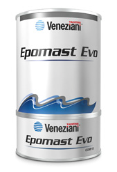 Epomast Evo, ultra light epoxy filler, 1.5 lt, light blue