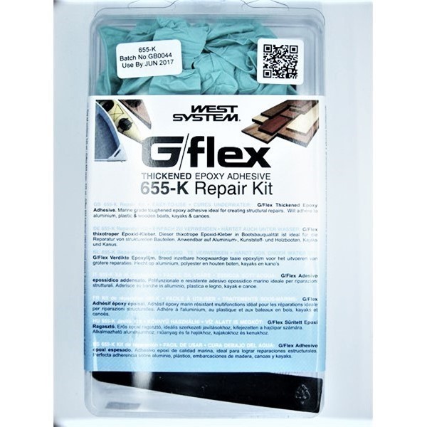 Epoxy West G Flex, repair kit (236 ml)