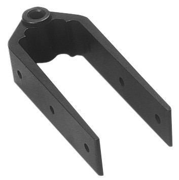 Ruderbeschlag mit Loch - unten 32x102mm