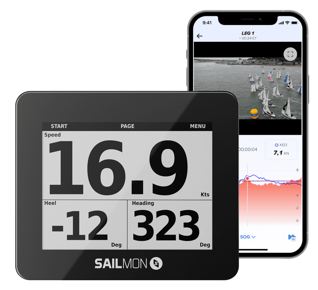 GPS Sailmon MAX - innovative, wireless - WiFi-Bluetooth-BLE
