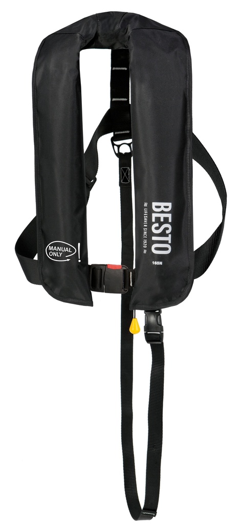 Buoyancuy vest Besto manual 165N black without harness