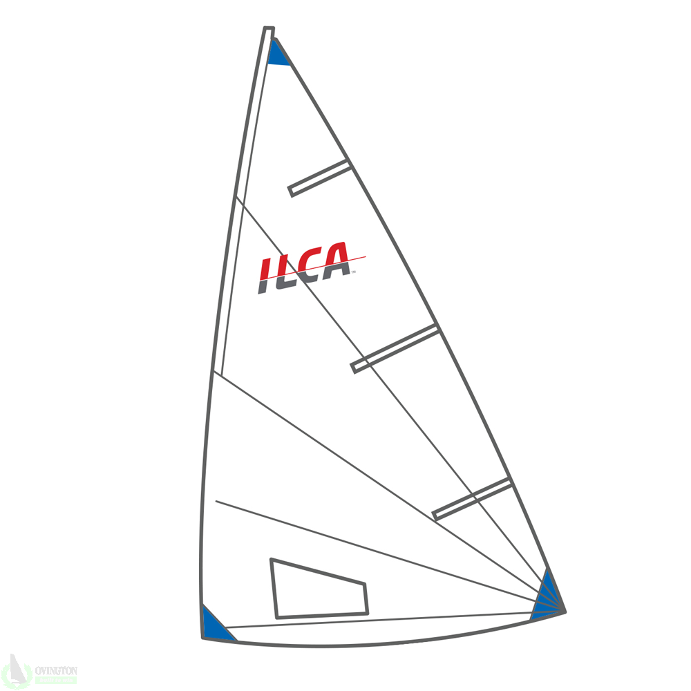 ILCA 6 sail, without batten - Hyde