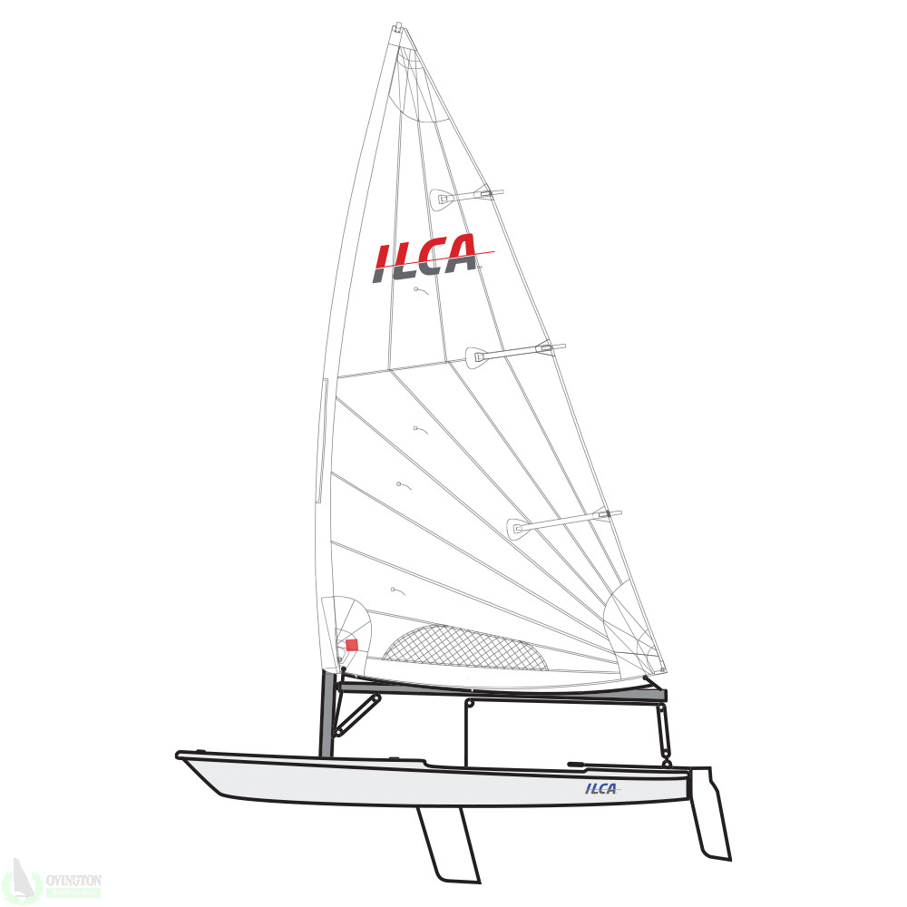 [ILC0705] ILCA 7, complete boat with alloy rig