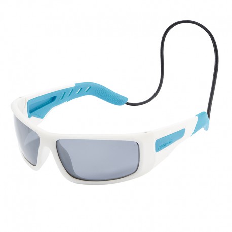 Sonnebrille polariseirte Gust Evo Junior XS, weiss mat