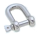 Schäkel geschiedete aus rostfreiem Stahl 5mm - 17mm