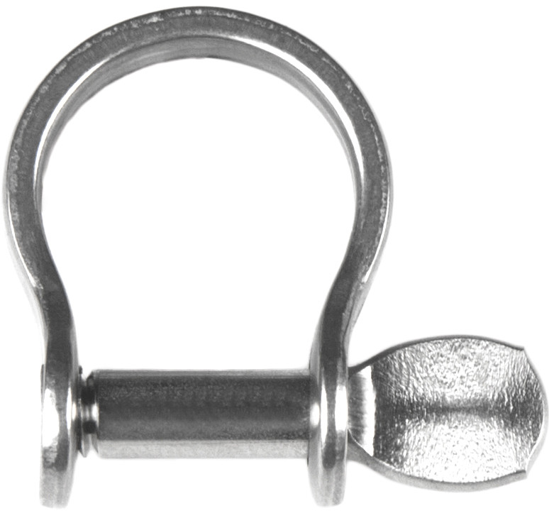 Shackle bow stainless steel round 5mm - 14mm