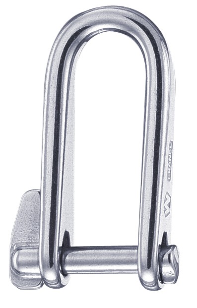 Schlüsselschäkel aus rostfreiem Stahl rund 5mm