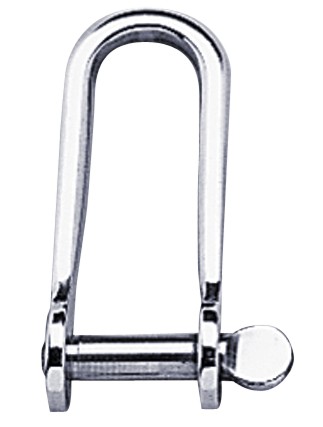 Shackle Dee round 6mm long 44mm