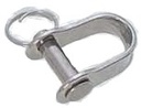 Schäkel Bolzen mit Federring 5mm - 14,5mm