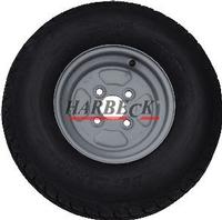 Option Harbeck trailer, spare tire 4.50 - 10 with fixing