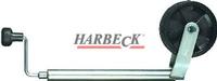 Option pour remorque Harbeck, roue jockey à l'avant