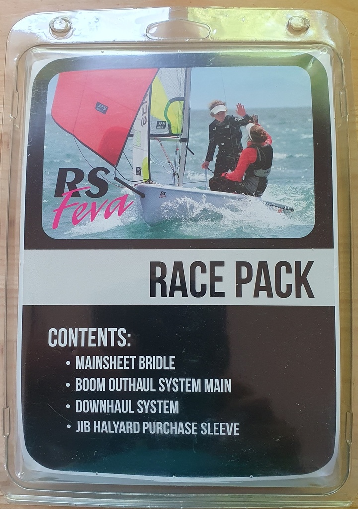 Race pack (without jib and kicker), RS Feva