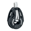 Block single Carbo T2 Loop with soft-attach 40mm