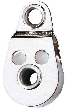 Block einfach Mini Rolle 19mm