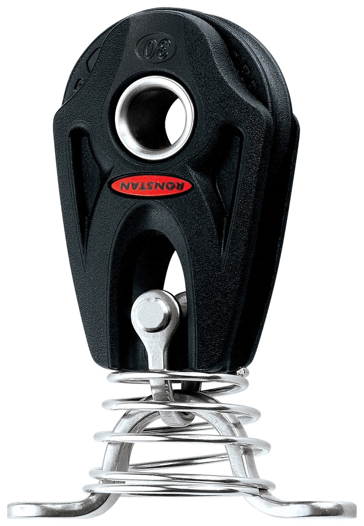 [RF35141] Block single Orbit standup with eyestrap and holginf spring 30mm