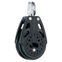 Poulie simple Winch Carbo à émerillon 75mm