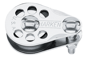 [HK301] Block einfach Drahtseil Umlenk mit Befestigungselementen 25mm