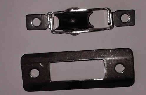 Block einfach Kugellager Durchgangsdeck 4/6