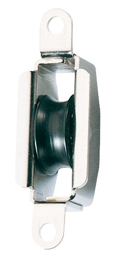 Block exit single side tabs for riveting 20mm