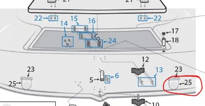 RS Venture Transom Flaps (Shallow Cockpit) & Connect