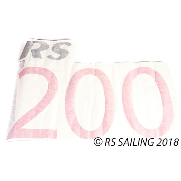 RS200 Sail Decal (New Design)