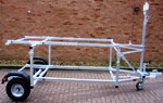 Double stacking trailer 190-275, with brake