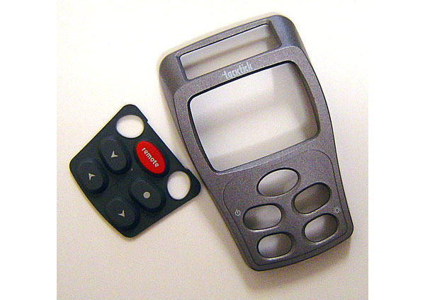 Replacement fascia and button set for Remote Display T106