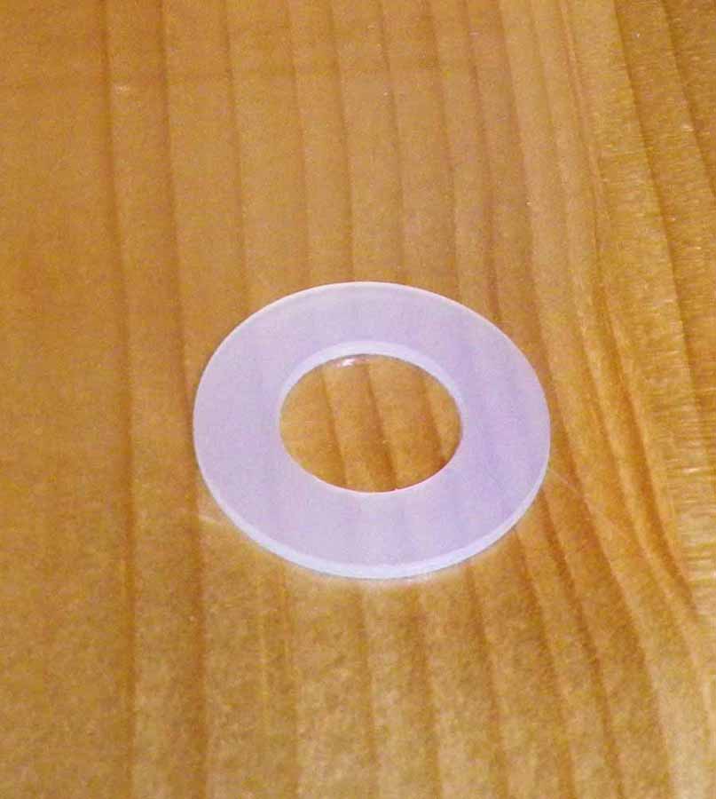 Rondelle nylon d20x10.2x1