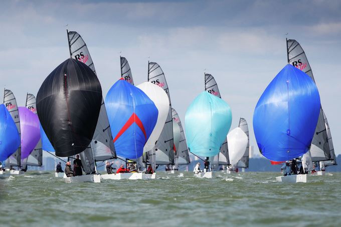 Spinnaker blau, RS Elite